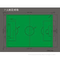Not Distortion Artificial Turf Athletic Field For Pet Activities Area / Roof &amp; Wall Decora